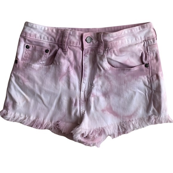 Sun-Kissed Dreams: Juniors Size 5‎ Tie-Dye Shorts - Picture 1 of 2